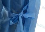 Over Locking Disposable Surgical Gown Reinforced Waterproof For Surgery