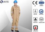 L Navy blue 100% FR Cotton Flame Retardant Work Clothes FR Coverall