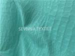 Sustainable Nylon Yoga Wear Fabric 1.5M Width Superfine Fiber Tiffany Blue