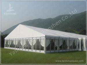 Wholesale Luxury Fully Decorated 20X20 Party Tent With Sidewalls , Outdoor Party Marquee from china suppliers