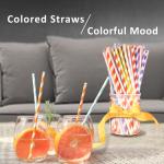 Disposable Biodegradable Paper Drinking Straws Strong Drinking Paper Straws