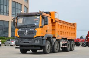 Wholesale Used 8*4 Dump Truck For Sale Shacman 430hp CNG Engine M3000S 11 Meters Long A/C from china suppliers
