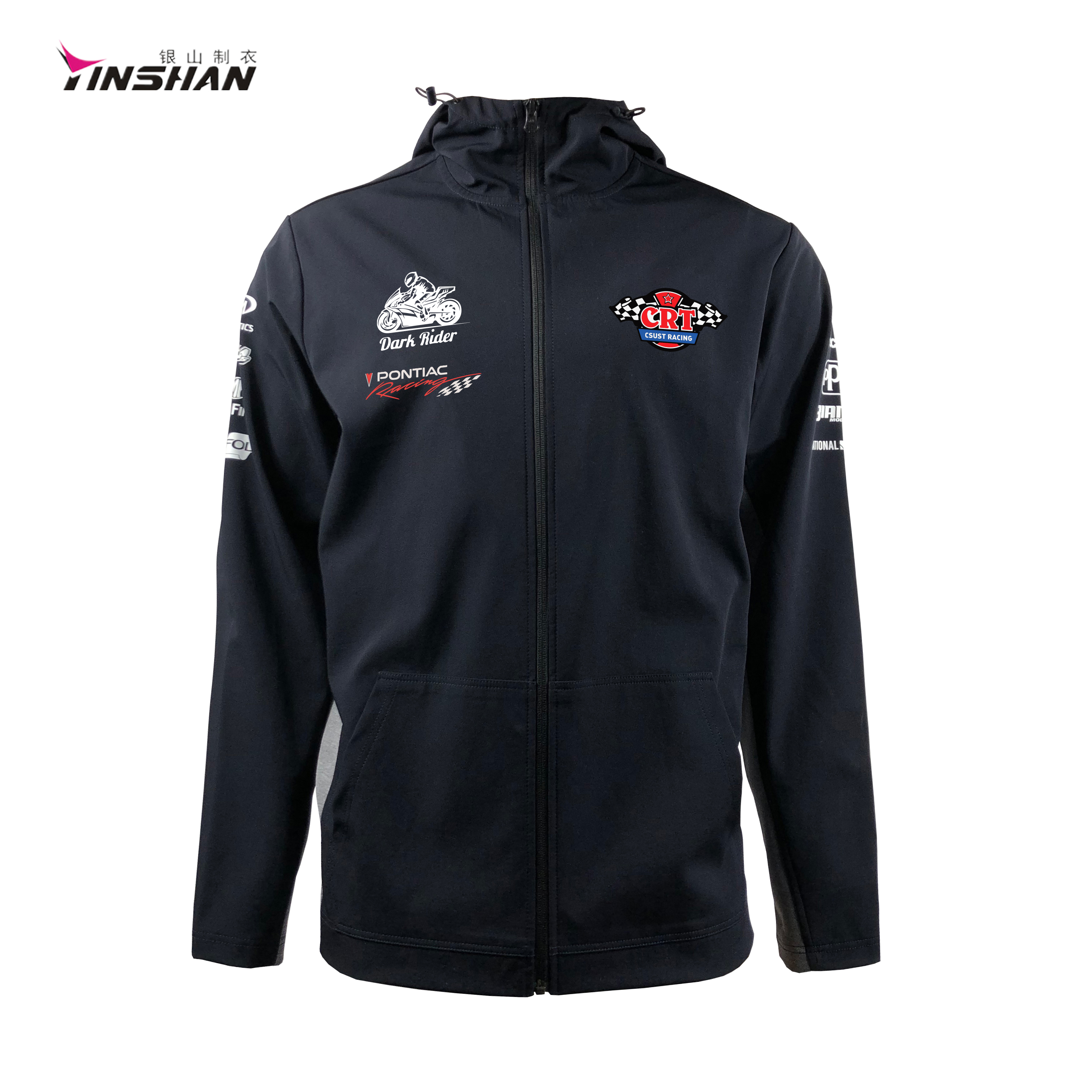 Sportswear OEM Custom Design Logo Jacket 100% Cotton Breathable F1 Car Racing Jacket