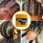 200ML/300ML/500ML Volume Hair Styling Edge Control Gel for 4C Hair Private Label