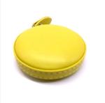 Factory Wholesale Inches PU Leather Mini Custom Measuring Tape With Logo