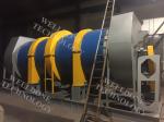 Adjustable Speed Rotary Kiln Dryer For Drying Slurry 18 . 5 - 255KW 50 / 60Hz