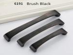 Pearl Black Kitchen Cabinet Knobs Closet Black Handles 160mm T Bar Pulls