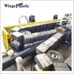 PVC Bellows Extruder Flexible Cable Protection Single Wall Corrugated Hose Tube