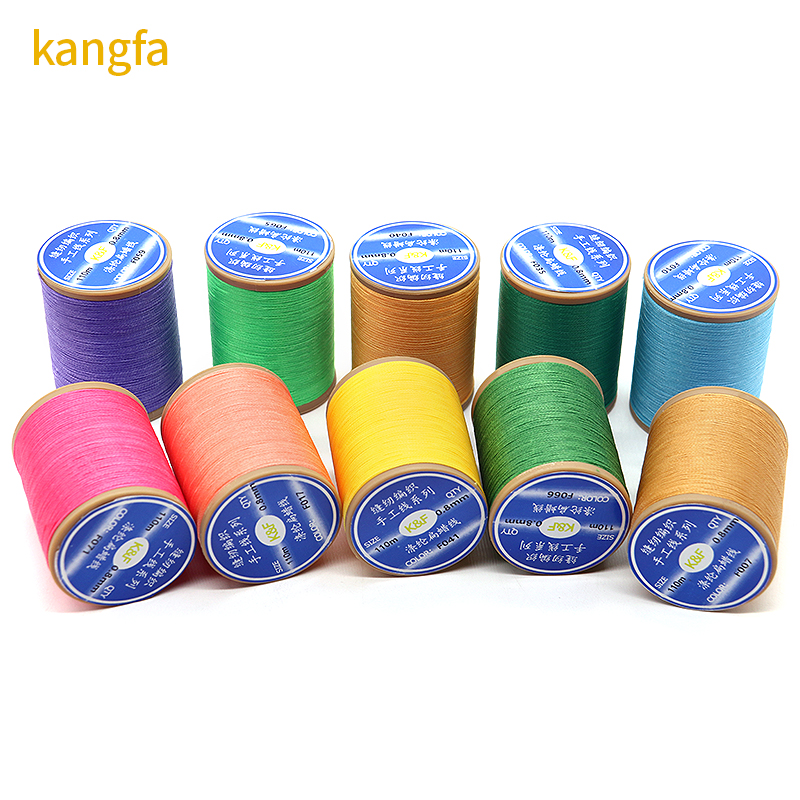 150D/16 Handmade Leather Sewing Wax Thread Polyester Braided Rope for Bracelets Decorate