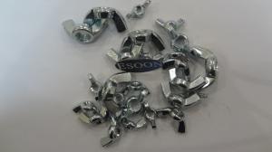Wholesale M4-0.7 DIN315 Wing nut with rounded wings Grade 4.8 Zinc Plating,Carbon Steel from china suppliers