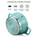 Best Selling Multi-color Non Stick Cooking Pots Steel Pot Double Bottom Cookware