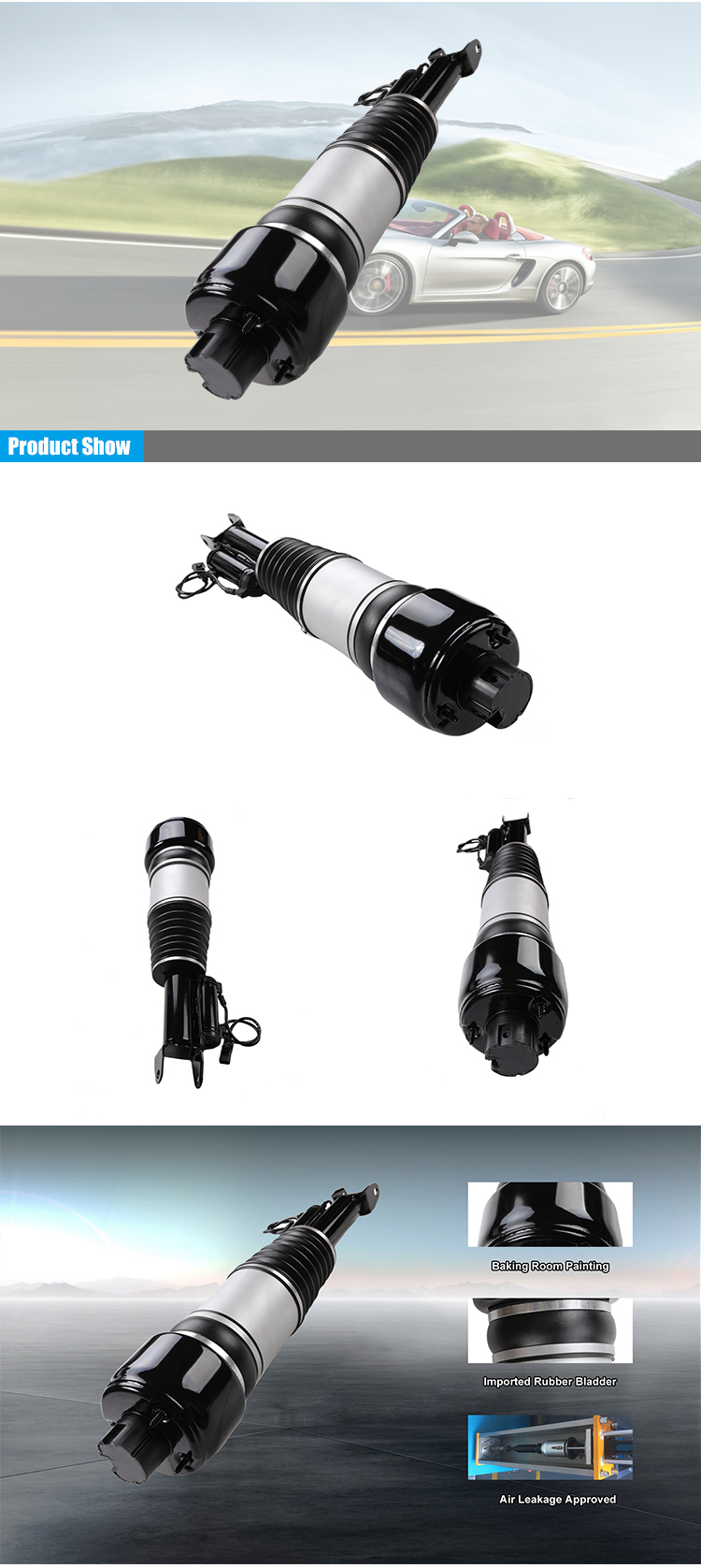 Brand New Auto Parts Air Shock Absorber For Mercedes S Class W211 Front Right 2113209413