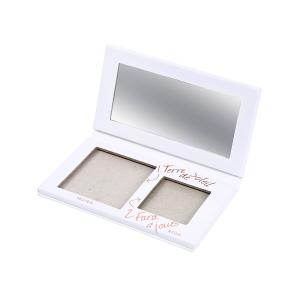 Wholesale 2 Position Empty Baked Eyeshadow Palette / Eye Makeup Palette Customized from china suppliers