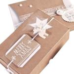 Customized Recycled Paper Board Color Apparel Corrugated Shipping Box Clothing