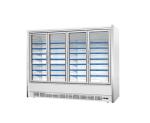 Designer open showcase chiller/Supermarket display refrigerator/Upright cabinet