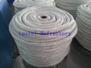China Insulation Ceramic Fiber Refractory Tape / Twisted Rope For Ovens Furnaces Boilers on sale