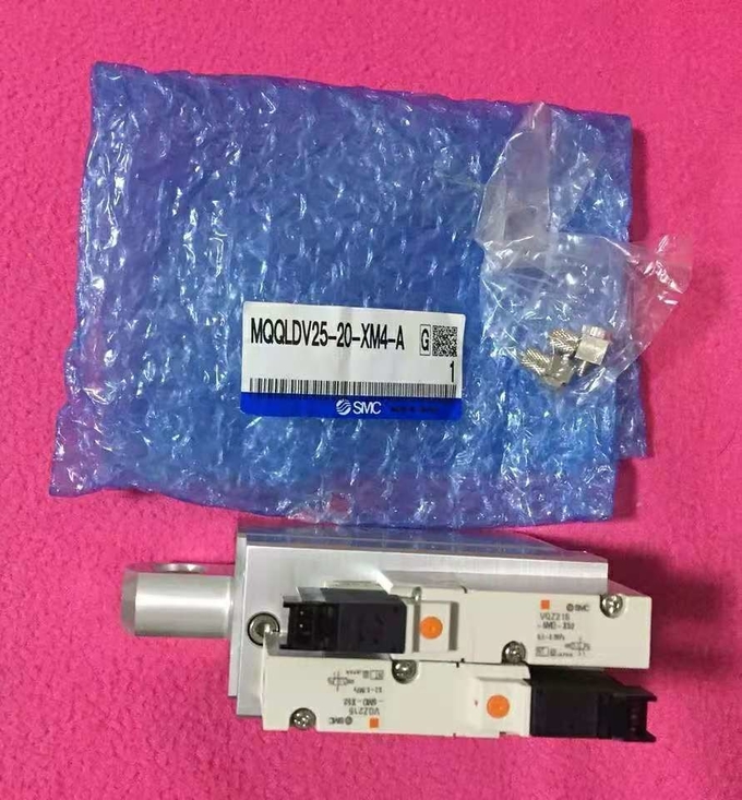Aluminum Panasonic SMT MSR Air Cylinder MQQLDV25-20-XM4-A/N401MQQL-H63 Panasonic MSR Air Cylinder 0