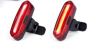 Wholesale COB Red USB Rechargeable Rear Bike Lights For Safety 600mah Lithium Battery from china suppliers