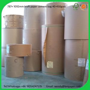 Wholesale BMPAPER Kraft Liner Test Liner Fluting Paper in Stock lot Paper for cement bags from china suppliers