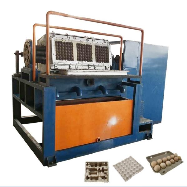 Customized Design Rotary Egg Tray Machine For Waste Paper Pulp Molding 150-450kg