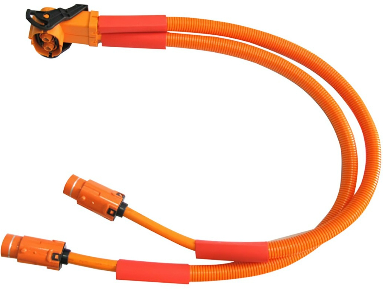 Manufacturing Custom Energy Charging Cable Assembly with Signal Coaxial Cable Harness