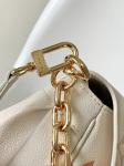Favorite Creme Mini Sling Bag Branded LV Rose Trianon Two Monogram Empreinte