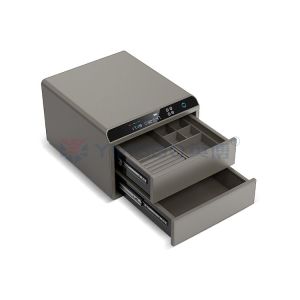 Buy cheap Fingerprint Recognition Steel Luxury Secure Jewelry Box Auto Open Jewelry from wholesalers