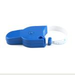 Wintape Retractable Body Tape Measure Soft Blue 60 Inches For Waist Hip Bust
