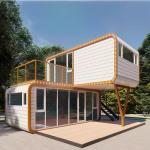 Contemporary Design High Quality Modular House Outdoor Camping Residence 40Ft