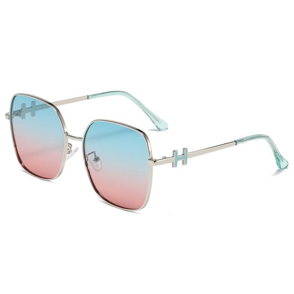 Outdoor Metal Frame Sunglasses 144mm UV Polarized Sunglasses For Prescription