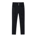 S-5XL Custom Lady Skinny Denim Pants Slim High Waist Jeans
