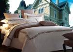 Home / Hotel Modern Duvet Covers And Shams Embroidered 4 Pcs Patten Customized