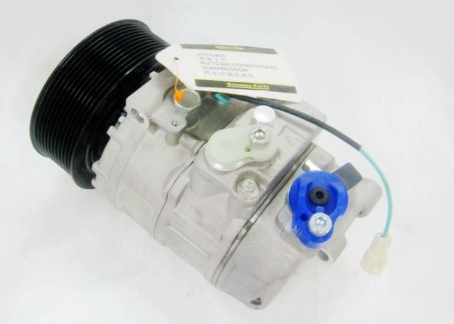 Original Electric Auto Ac Compressor For Benz Truck 24V 11PK 135MM R134a