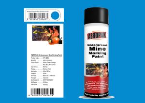 Wholesale AEROPAK for excavation with ROHS diamond blue 500ml Underground Mine Marking Spray Paint from china suppliers