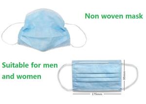 Wholesale Fluid Resistant Non Woven Surgical Mask Ce Fda Niosh Approved Protective from china suppliers