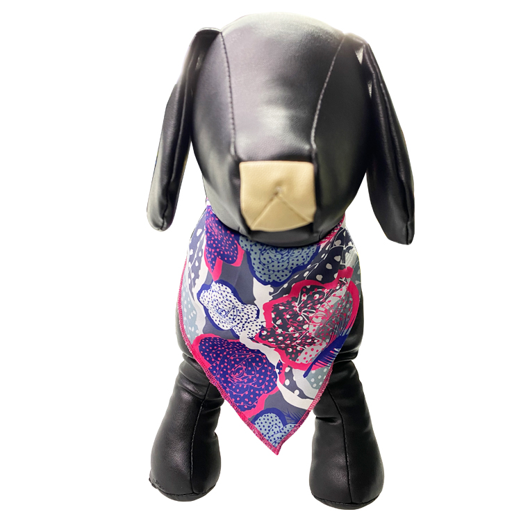 Washable Personalized Pet Bandana Adjustable Custom Dog Scarf Bandana