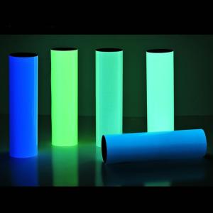Wholesale Night PVC Printable Self Adhesive Luminous Glow in the Dark Photoluminescent Vinyl for Safety Warning from china suppliers