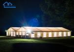 Customized A Shape Outdoor Banquet Tent Aluminium Party Tents With Sidewalls
