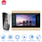 Most popular video door phone wire metal door bell video door intercom with