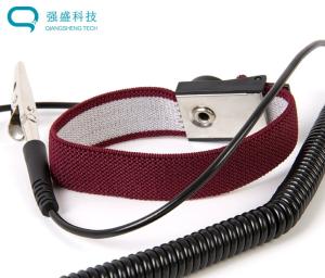 Wholesale Rose Red ESD Wrist Straps Used For Grounding in lab from china suppliers