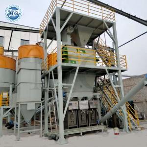 China Wall Putty Tile Glue Adhesive Making Machine Sand Cement Mixer 100KW 12m on sale
