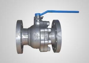 China Cast Steel Floating Ball Valve Class 150-600 Fire-Safe API 607 Flanged on sale