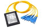 SC UPC Fiber Optic PLC Splitter 1X16 ABS Box Blue FTTH Fiber Optic Cable
