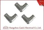 Zinc Zamak EMT Conduit Fittings 1/2 4 EMT 90 Degree Elbow Set Screw Type