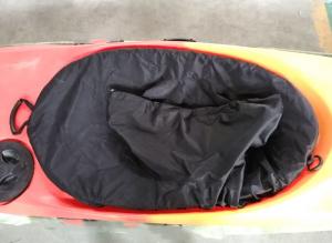 Wholesale Universal Ocean Kayak Accessories Waterproof  Nylon Coated Black Kayak Skirts from china suppliers