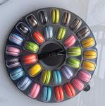 40 Pieces Macaron Packing Box Korean Cookie Baking Clear Snow Crisp Chocolate