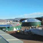 Cylindrical GFS Bolted Steel Tanks for Palm Oil Storage with Aluminum Geodesic