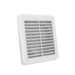 Customized Logo Bathroom Door Ventilation Grille with Axial Flow Fan and Axial