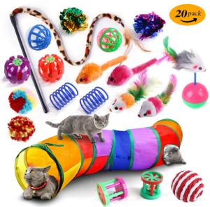 Wholesale Gray Pink Indoor Cat Tunnels Collapsible Interactive Toy from china suppliers