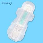 100% Cotton Super Absorbent Anion Sanitary Pads Soft Breathable Ladies Pads for